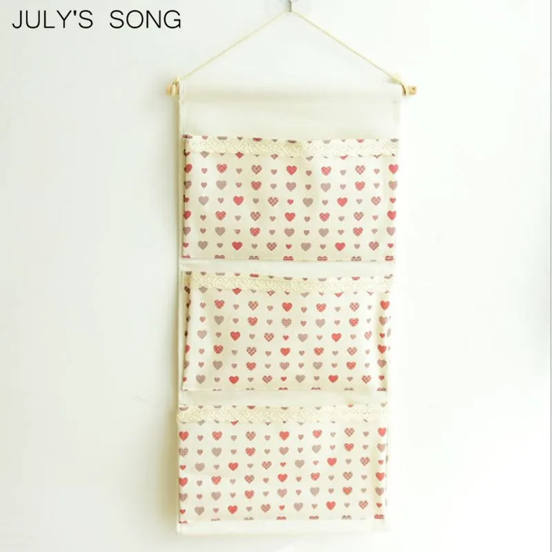 JULY'S أغنية جدار حقيبة تخزين قابلة للحمل الحائط شنقا كيس التخزين المنظم أداة المنظم المطبخ الحمام المنظم