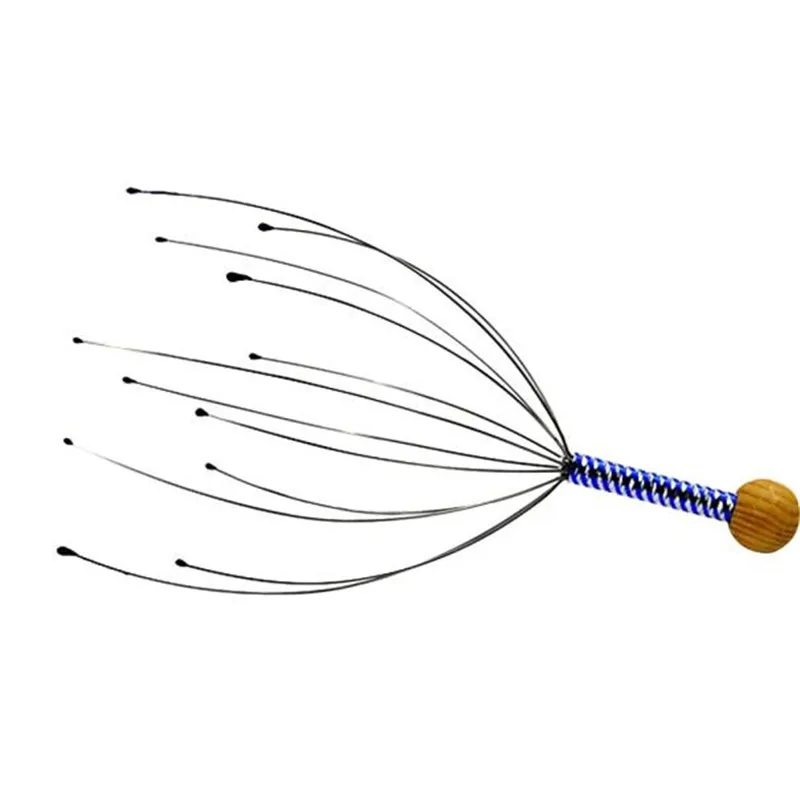 

Health Care travel tools Head Hair Held Scalp Neck Equipment Stress Release Relax Massager feb12