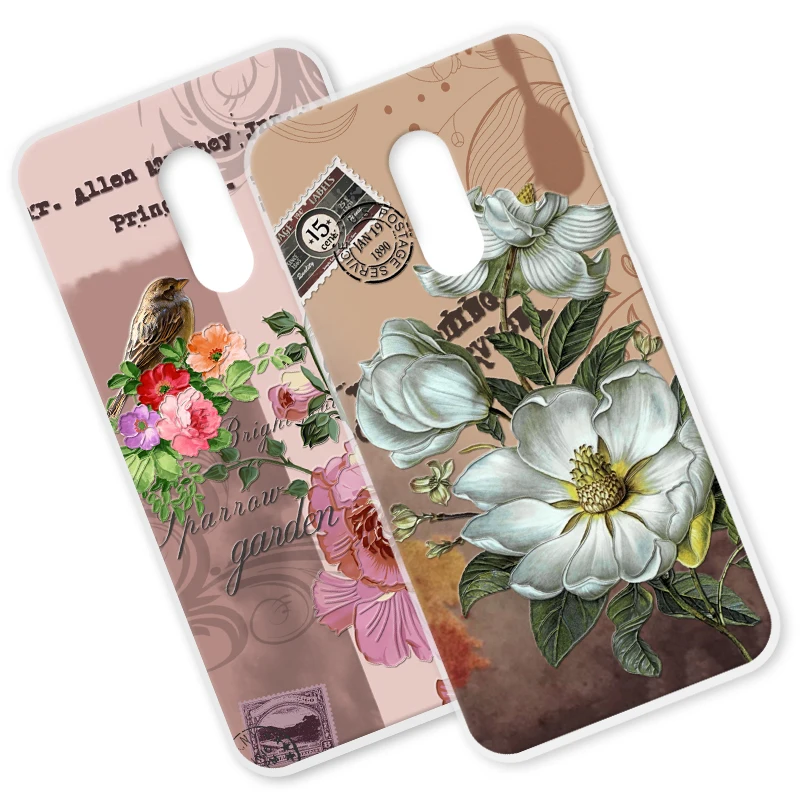 

ShuiCaoRen Soft Silicone Phone Case For Xiaomi Redmi Note 4 3D Luxury Relief Flower Shockproof Cover For Redmi Note 4X Cases