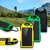2500 mAh Dual USB Cargador de Batería Solar Portable Universal Banco de la Energía resistente a La Lluvia