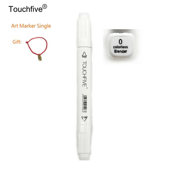 TOUCHFive 0 Colorless Blender Markers Alcohol Based Ink Double Head