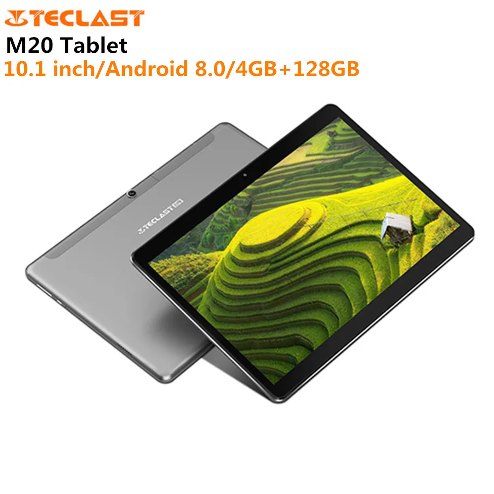 Teclast M20 планшетный ПК 10,1 дюймов Android 8,0 MT6797 1,4 ГГц Deca Core, размер экрана Процессор 4 Гб Оперативная память 128 Гб Встроенная память 5.0MP Камера