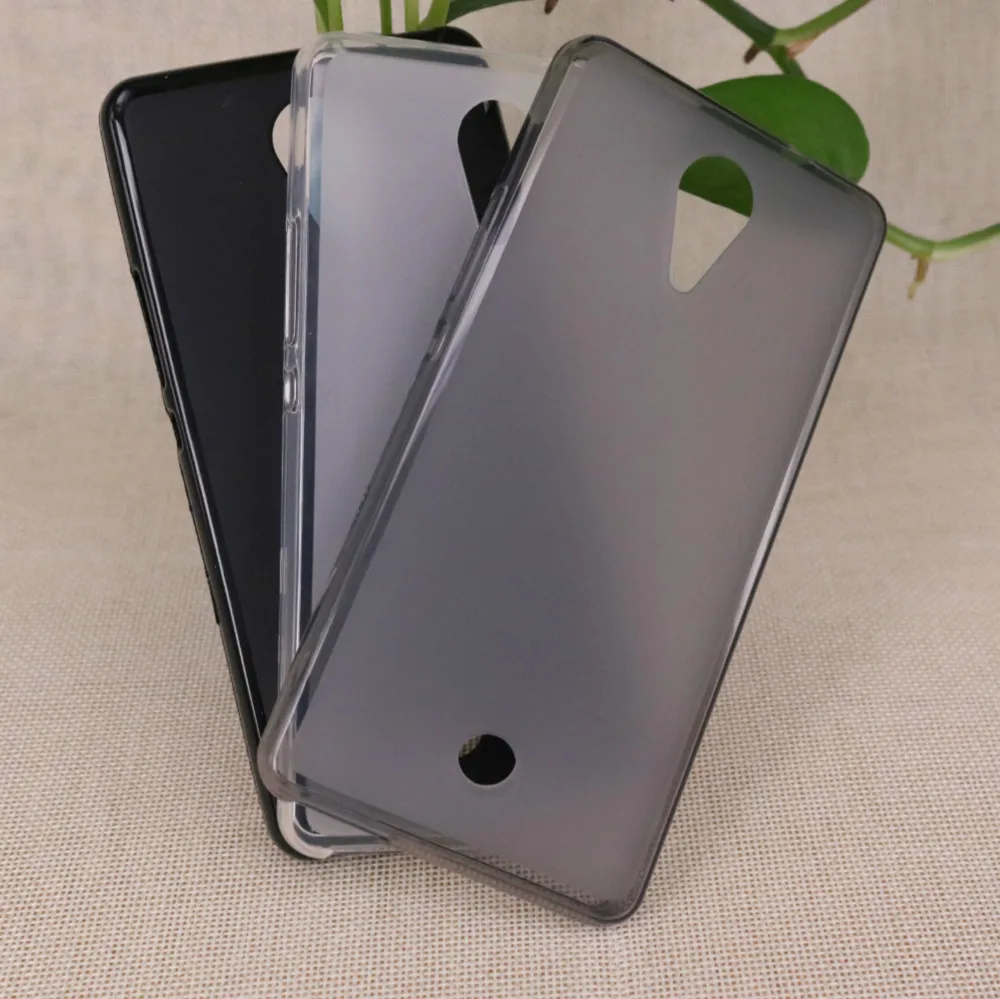 

Black White Gray Wiko Tommy Case Soft TPU Gel Silicone Dirt-resist Plain Fitted phone Back Cover Case matte coque For Wiko Tommy