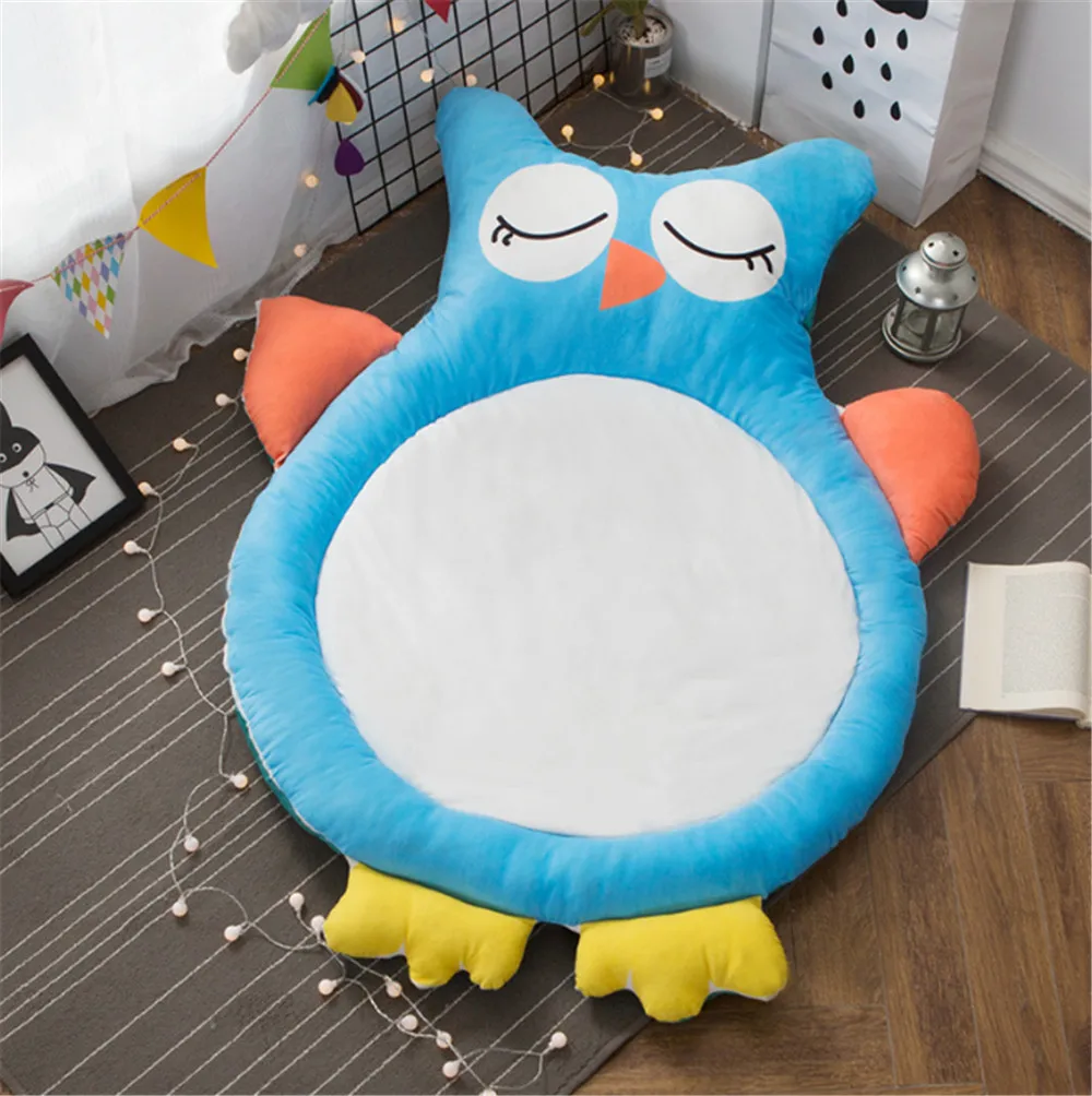 animals owl bunny lion fox  Car Cushion Plush Baby Game Pad Carpet  1