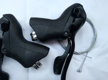 Palanca de cambios de doble cadena para bicicleta de carretera, desviador Compatible con SB-R502 (2X10S/3X10S)