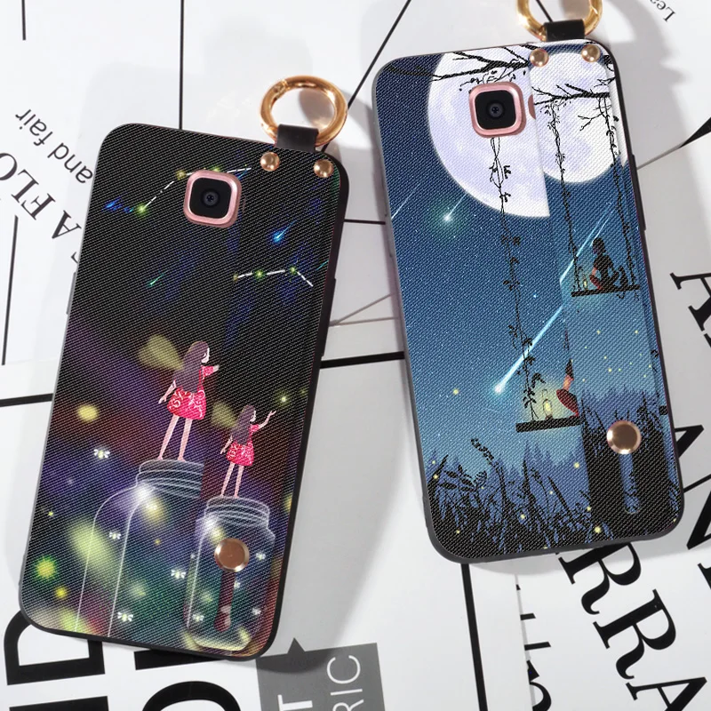 

Luxury Fashion Mobile Phone Case For Samsung Galaxy A8 A9 Star Back Cover Matte Case For Samsung A9 Star Lite Capa Fundas