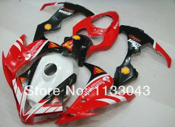 

Injection Red white black fairing kit for Yamaha YZF R1 04 05 06 YZF-R1 YZF1000 YZF R1 2004 2005 2006 #187se Fairings +gifts