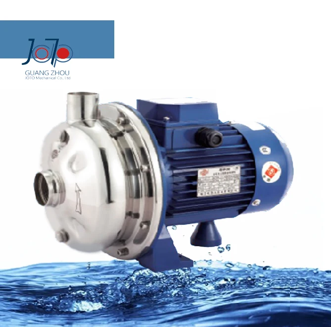 WB200 075 380V 50Hz Three Phase Electric Stainless Steel Centrifugal Beverage Pump G1 1 2 0
