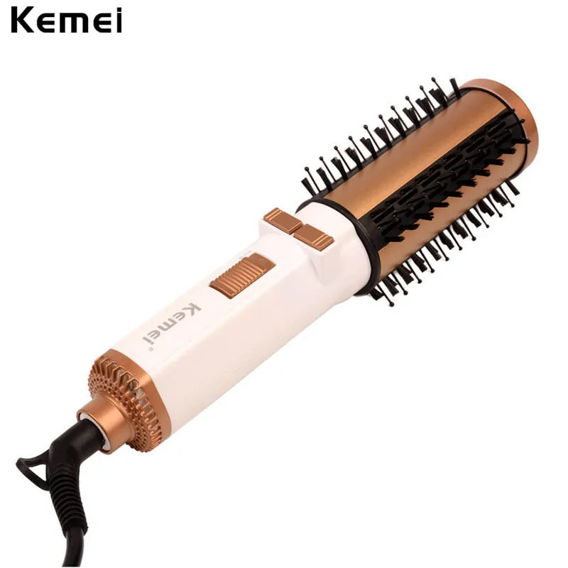 

220-240V Automatic Rotating Pro Electric Hair Blow Dry Brush Comb Dryer Aluminum Heating Plate Ceramic Hair Care Styling Tools