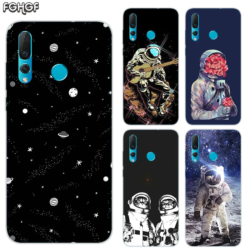 Чехол Funda с мягким корпусом для Huawei Nova 2 Plus 2S 3 3i 4 TPU чехол принтом ривердейла