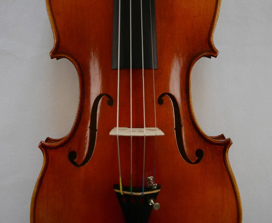 Удивительный звук скрипки Stradivari 1716 Messiah скрипка 1-P пламя обратно фактическая скрипка