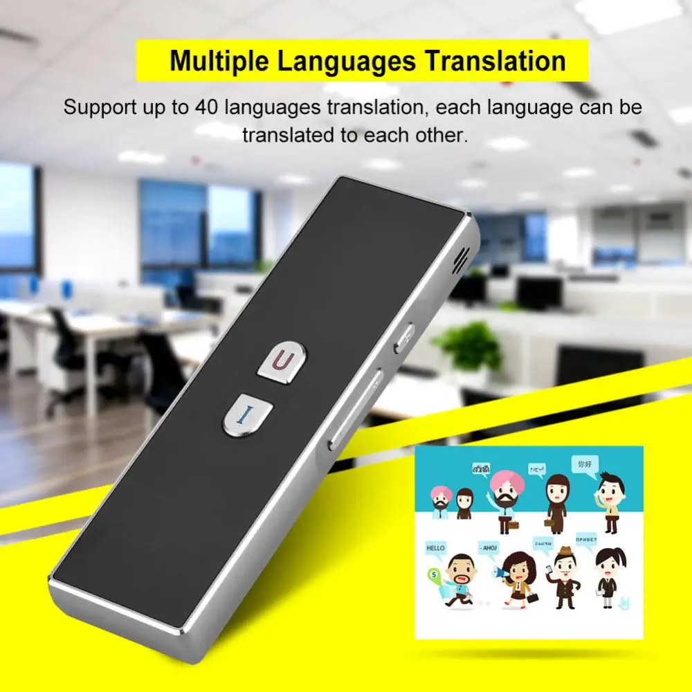 

40 Languages Portable Voice Translator 2.4G Wireless Optical Intelligent Translator Travel Traductor Photographing Translation