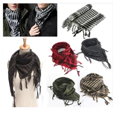 Для спорта на открытом воздухе, походные головные шарфы, военный арабский тактический шарф для пустыни, армейский шемаг с кисточками для мужчин и женщин, альпинистский шейный шарф