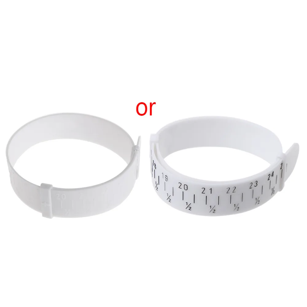 Plastic Bangle Bracelet Hand Wrist Sizer Gauge Measure Ring Jewelry