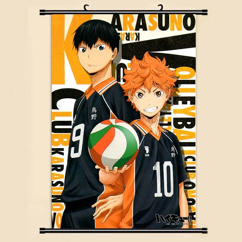 Аниме Манга Haikyuu! Настенные свитки живопись 40x60 картина обои наклейки плакат 001