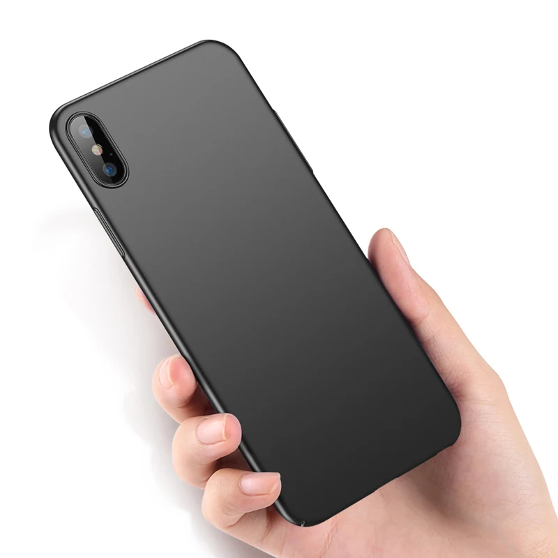 Матовые чехлы для zte Нубия Z17 S Z11 мини Пластик резиновый чехол iphone 7 X плюс XS 8 6 5 5S SE