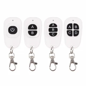 

1CH 2CH 3CH 4CH RF Wireless Remote Control 1-4 Button Transmitter 433 MHz EV1527