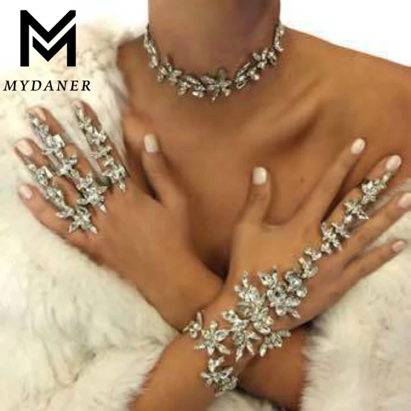 MYDANER 2017 новые модные браслеты со стразами для женщин Свадебные богемные Бохо