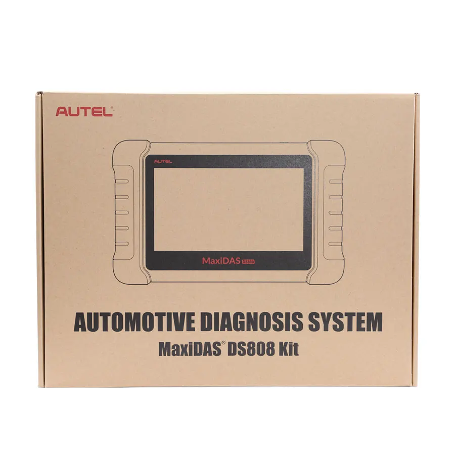 AUTEL MaxiDAS DS808 DS808K комплект планшета диагностический инструмент полный набор поддержка инжектора и ключ кодирования Поддержка нескольких языков