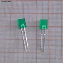 100 шт. зеленый свет-светодиоды зеленый зелеными 2*5*7 квадратных LED
