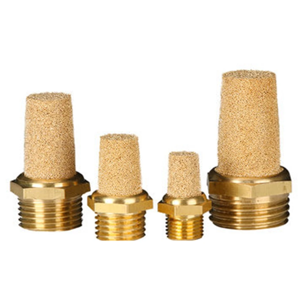 PT Thread Sintered Bronze Pneumatic Exhaust Silencer Mufflerin Pipe