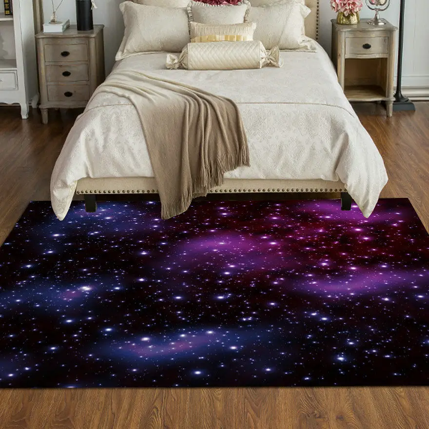 3D принт планета галактика космические ковры для гостиной спальни коврики диван кухня Противоскользящий напольный коврик модный домашний Декор Ковер - Цвет: 12