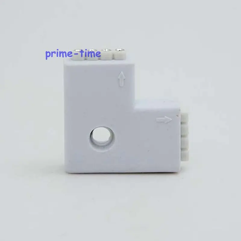 10 шт. 4 контакта для светодиодной ленты 3528 5050 RGB|connector for led|l connectorconnectors strip led |