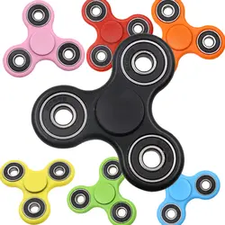 Ручной Spinner Tri-Spinner непоседы Игрушечные лошадки анти-стресс сенсорными Спиннеры для аутизма и СДВГ для детей и взрослых анти-стресс