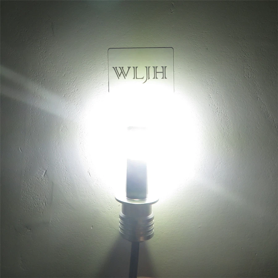 Chip de Carro Luzes de Circulação Luz de Nevoeiro de Condução Canbus Wljh 24 h1 Lâmpada Led 1000lm 72 w Csp Levou Diurnas Drl Lâmpadas 6000 k 2x 12 v 6 H1 Lâmpada LED 1000LM 72 w CSP
