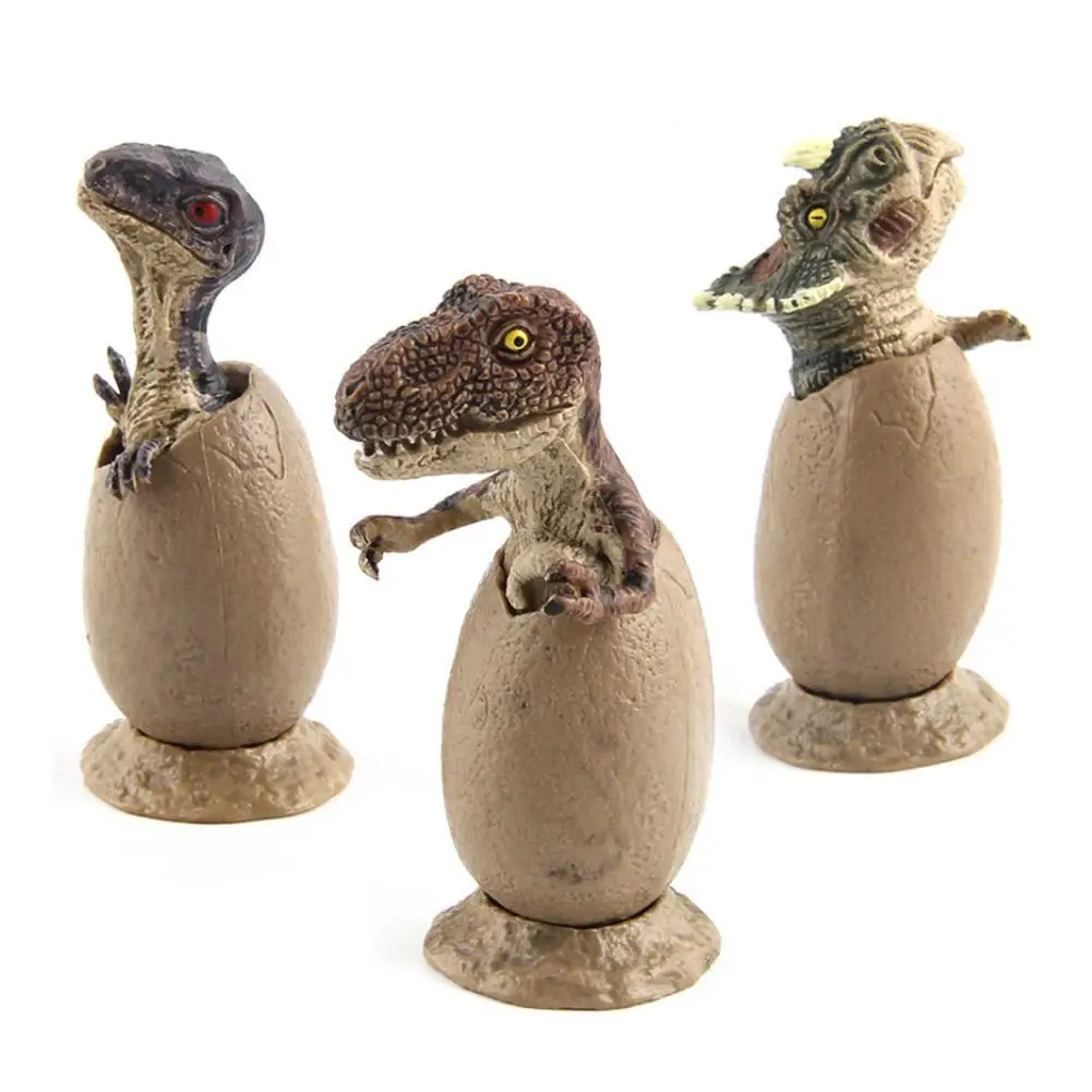 

Dinosaur Egg Toy Mini Hatch Dinosaurs 3pcs/set Growing Dinosaur Model Baby Action Figure for Baby Educational Toy Dinosaur