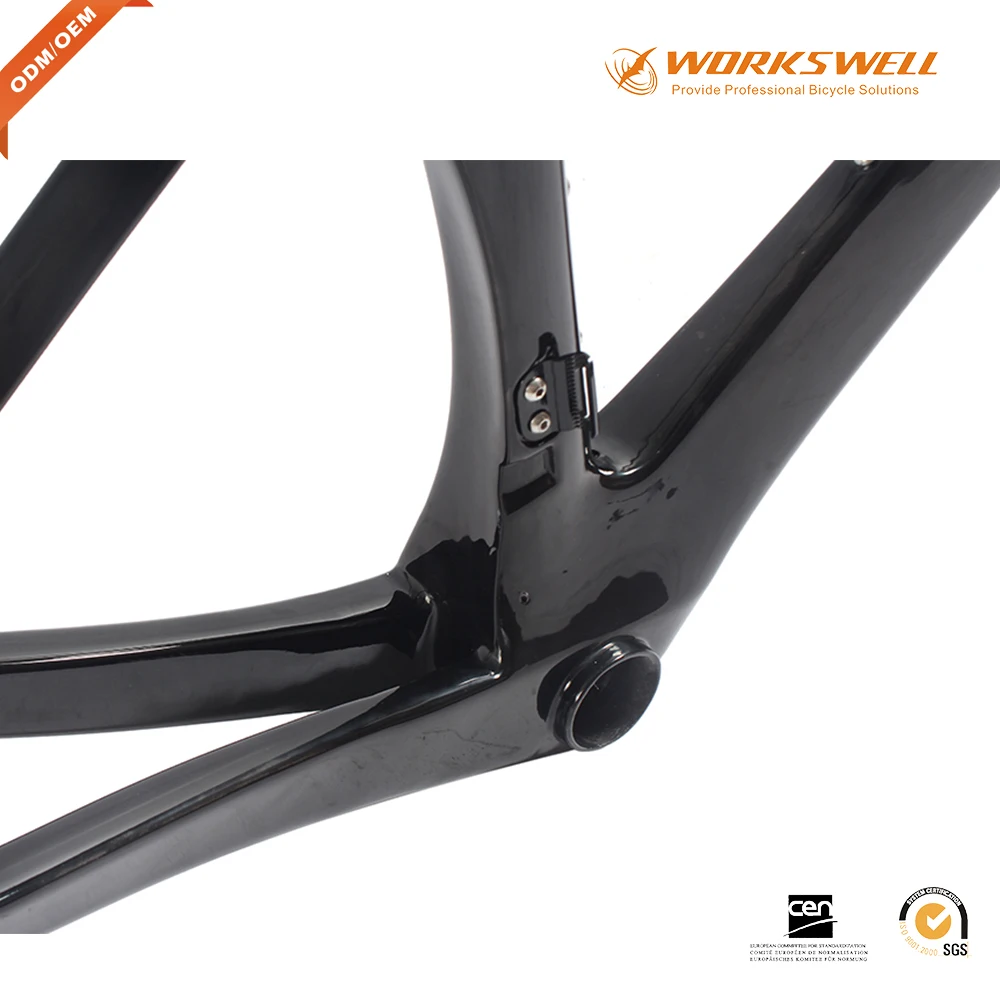 Discount New coming super quality guaranted carbon road bicycle frame full carbon racing frame with Di2 4