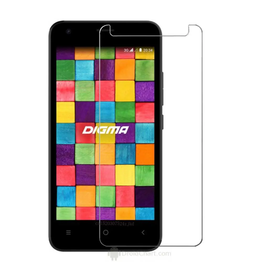 Per Digma Linx Argo 3G Vetro Temperato 9 H 2.5D Premium Pellicola Della Protezione Dello Schermo Per Digma Linx Argo 3G (Lt4054Mg)