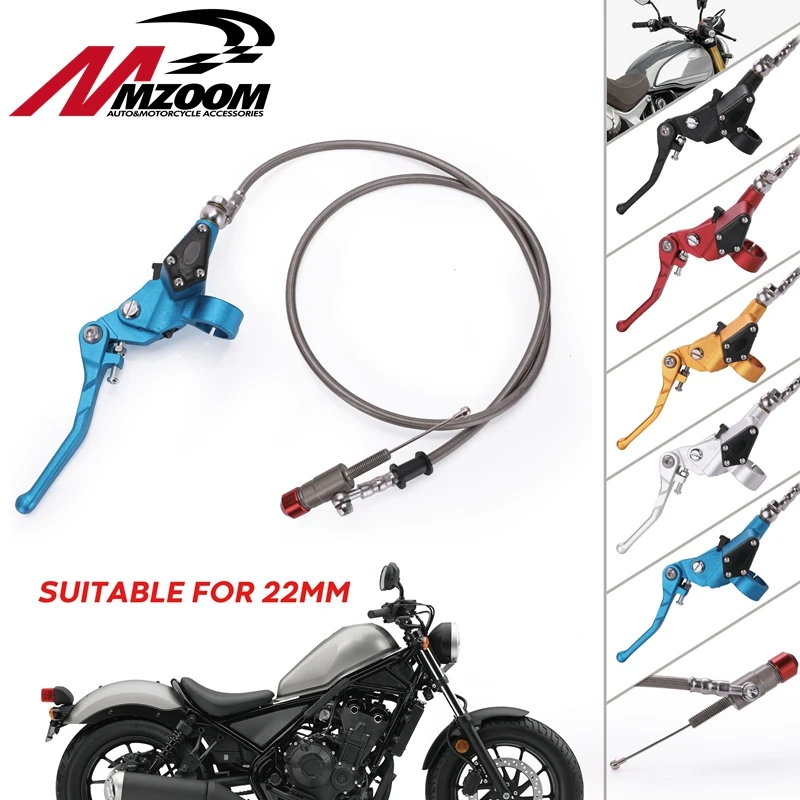 

Hydraulic Clutch 1200mm Silver Lever Master Cylinder For 125-250cc Vertical Engine Motorcycle Dirt Bike Motocross