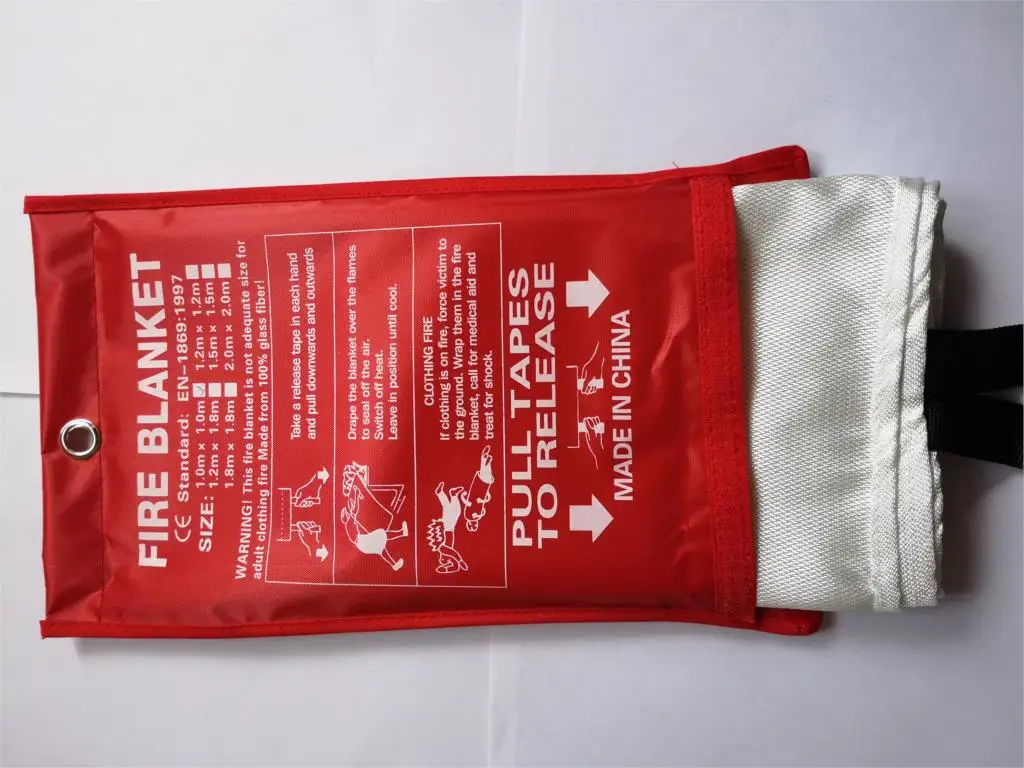 details about fire blanket PRE Emergency Survival Fire Shelter Fire Blanket