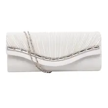 Fashion Women Rhinestone Handbag Evening Party Clutch Bag Wedding Wallet Purse women luxury rhinestone clutch evening handbag ladies crystal wedding purses dinner party bag fashion flower purse smyzh e0284