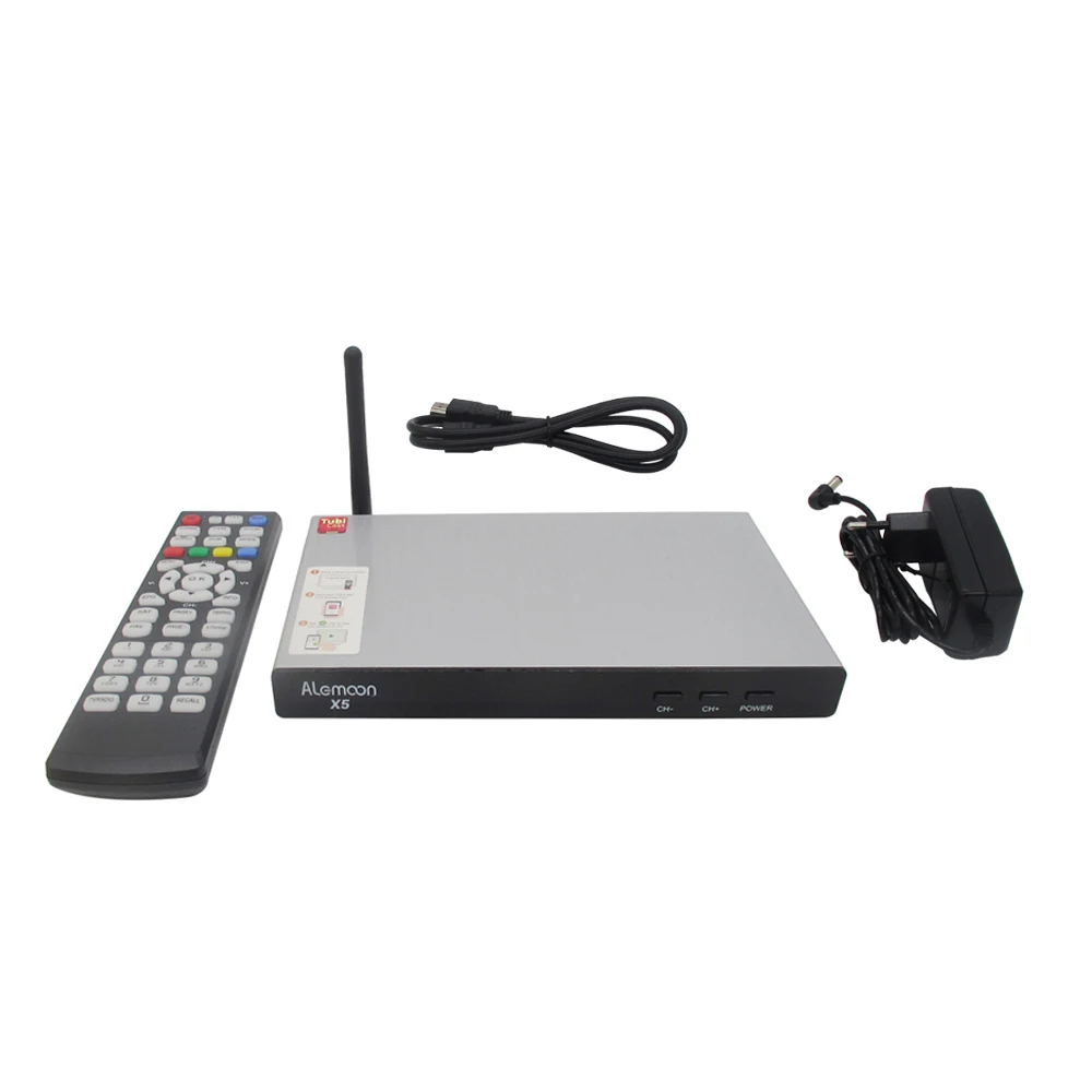 X5 DVB T2 S2 C цифра спутниковый телевизионный ресивер приемное устройство + 1 год