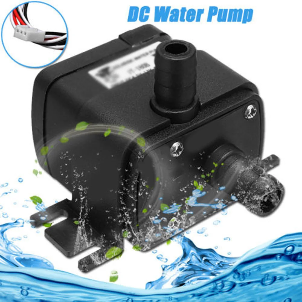 12V DC Brushless Water Pump Head 3 Meters Cooling Belt Speed Line DC4.5V-12V 0.5-5W | Обустройство дома