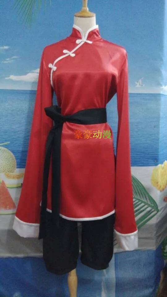 Axis Powers Hetalia APH Китай косплей костюм Тан костюм топ брюки пояс cos аниме Hetalia