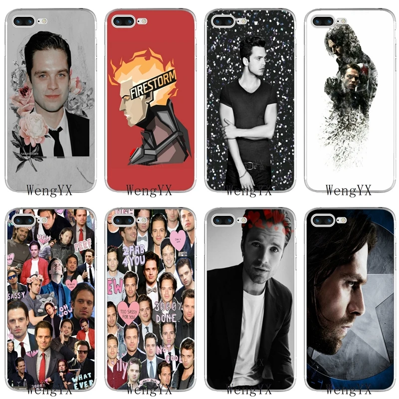 

Sebastian Stan Collage Bucky Barnes slim TPU Soft phone case For Samsung Galaxy S3 S4 S5 S6 S7 edge S8 S9 Plus mini Note 3 4 5 8