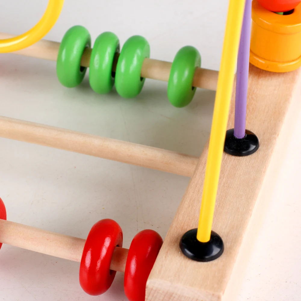 Educativos de Madeira Educativos para Crianças Brinquedos Montessori Contagem Grânulo Ábaco Materiais Matemática Presente 15 Cheap Brinquedos mat.