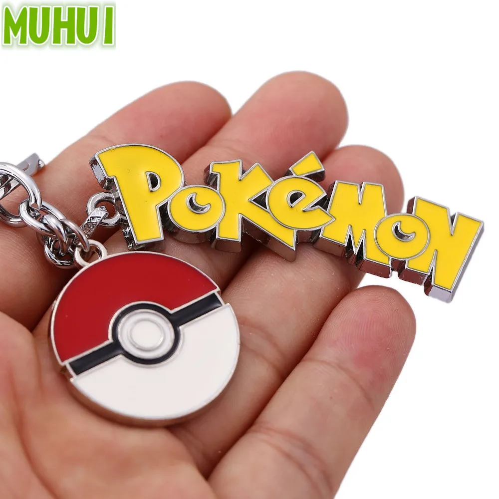

2016 New Pokemon Go Keychain 6.5*1.5cm Chaveiro Key Holder Game Anime Cosplay Jewelry Wholesale 1279