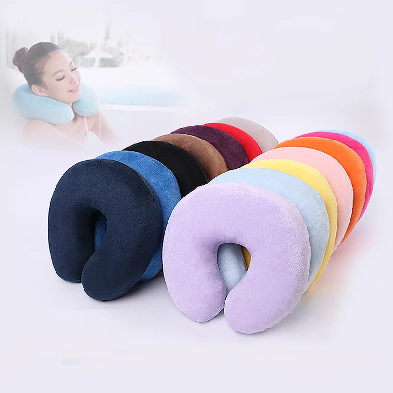 U Shaped Slow Rebound Memory Foam Pillow Travel Neck Pillows Health