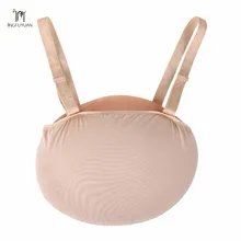 Силиконовое покрытие сумка для живота поддельная беременность живот для женщин и актеров новая дизайнерская Ткань сумка для живота Поддельные симпатичные силиконовые живот