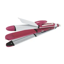 NEW Professional 3 in 1 Fast Bun Hair Curler care Dryer Roller Tourmaline Ceramic Hair Straightener