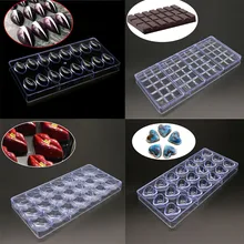 21 Grids Multiple Styles Chocolate Mold Polycarbonate High Quality Chocolate Mould Candy Mold Baking Tools