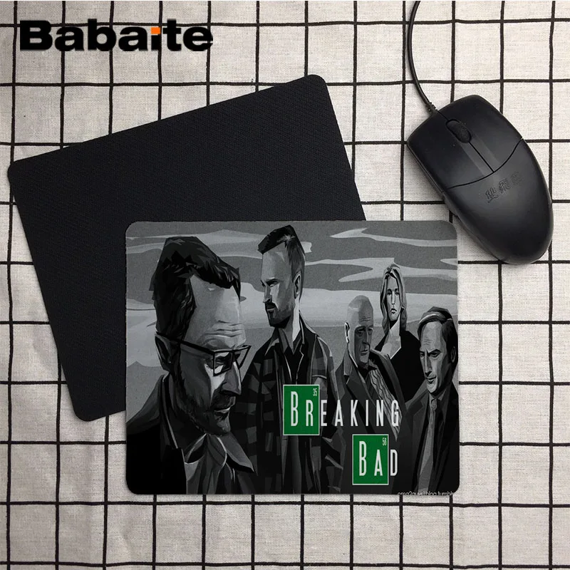 Babaite Poplar Breaking Bad I am Heisenberg прочный резиновый силиконовый коврик для ноутбука