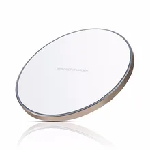 Black White Qi Wireless Charger Charging Pad for iPhone 8 8 Plus X Samsung Note 5