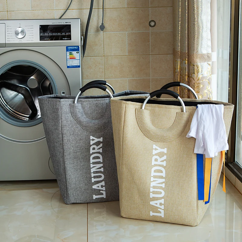 

Collapsible Laundry Basket Large Hamper Foldable Bag for dirty clothes Organizer laundry Bag toy storage basket gift Organizer