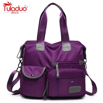 

2020 Waterproof Oxford Women Crossbody Bag Designer Large Capacity Ladies Shoulder Bag High Quality Multi-pocket Women Handbags