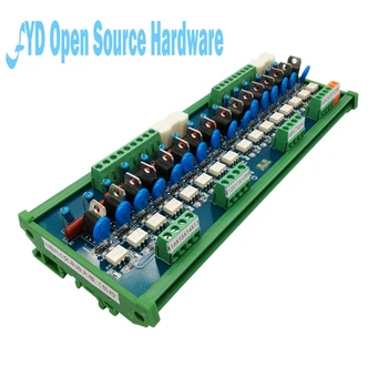 

16-channel PLC negative control AC amplifier board supports PNP and 0V trigger relay module driver board